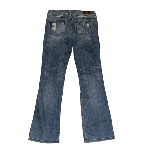 Guess Daredevil Bootcut patched distressed jeans - Picture 3 of 7